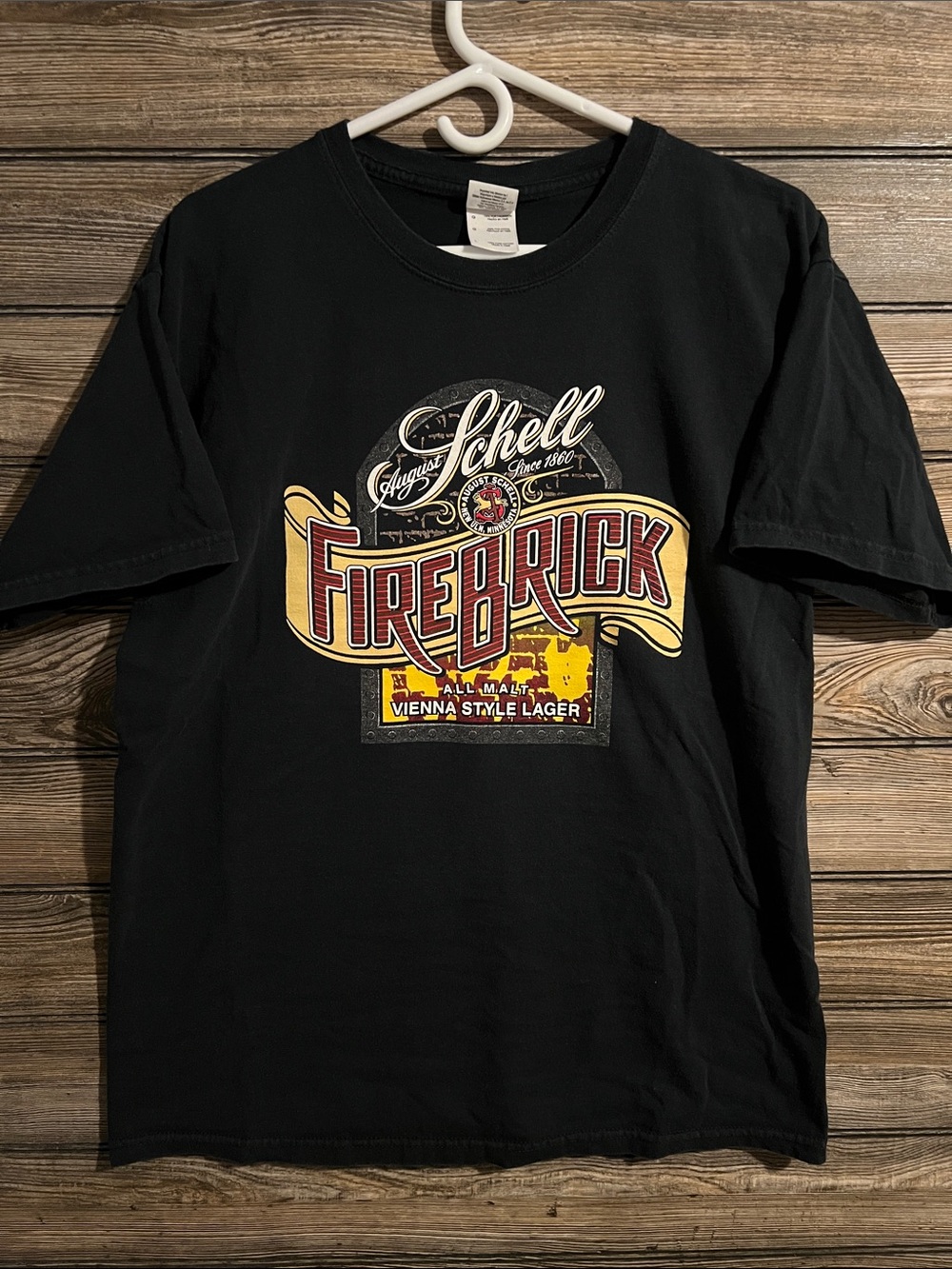 August Schell Firebrick Lager Tee